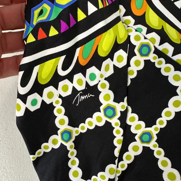 Trina Turk Maxi Dress Size M Kon Tiki Halter - Picture 9 of 16